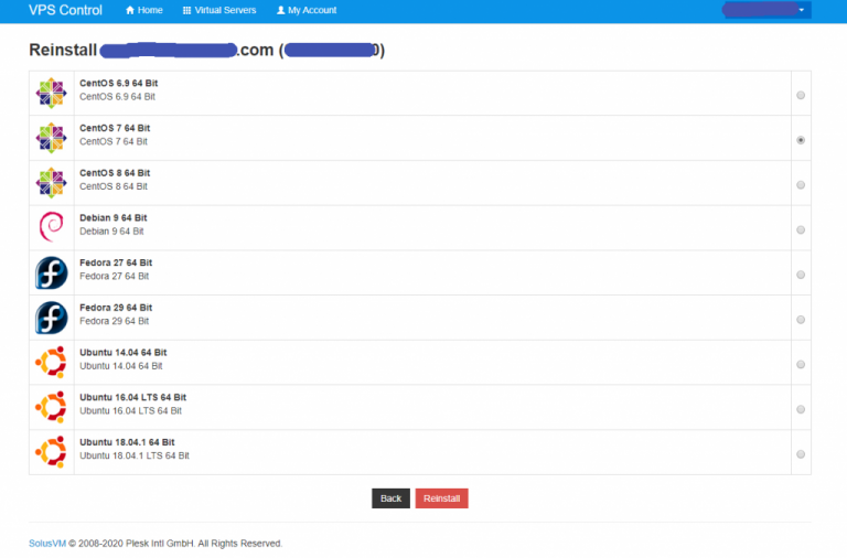 Centos 7 настройка vps