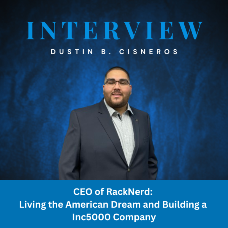 Interview with Dustin B. Cisneros, CEO of RackNerd: Living the American ...