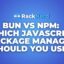 Bun vs NPM_ Which JavaScript Package Manager Should You Use